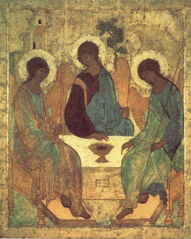 Ilya Repin Holy Trinity Spain oil painting art